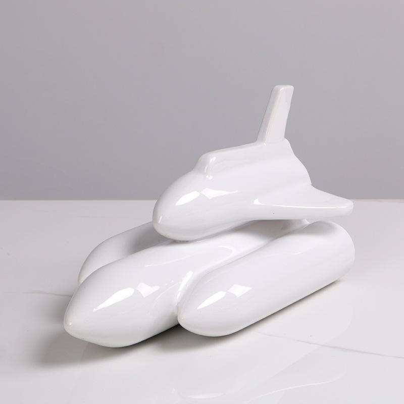 Kreatywny Wszechświat Kosmiczny Królik Kreskówkowy Ornament Astronauta Salon Biurko Pokój Dziecięcy Pokój Modelowy Dekoracja Wejścia