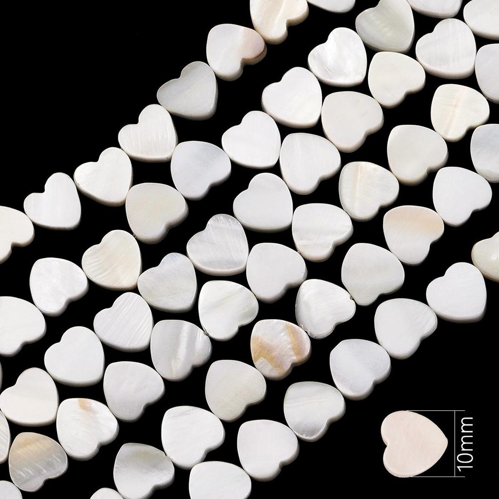22-115Pcs Natural Freshwater Shellfish Geometry Beads For DIY Necklace Bracelet Earrings Jewelry Making