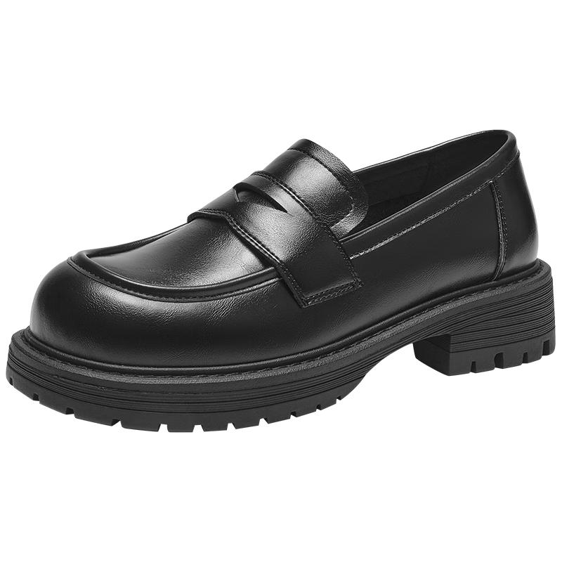 Hotwind Women s Chunky Platform Loafers 36