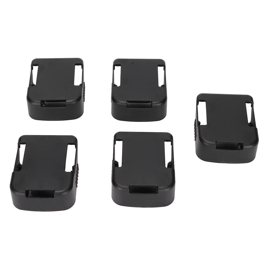 5pcs Lithium Battery Holder Battery Mount Storage Rack for Hitachi 18V Flat Push Lithium Battery