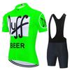 Cycling Jersey Set Short Sleeve Breathable Quick-Dry Mountain Bike Outfit Men Women