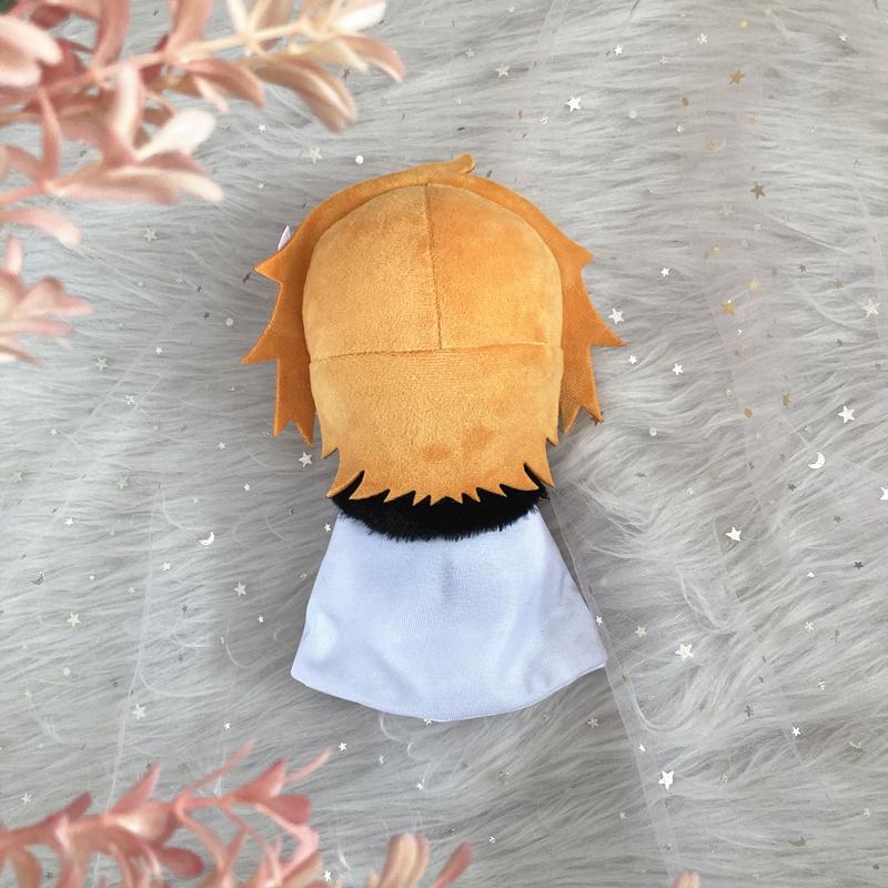 20Cm Tartaglia Plush Doll Toy Tartaglia Cosplay Anime Plushie Toys Game Cosplay Soft Stuffed Doll Kids Gift