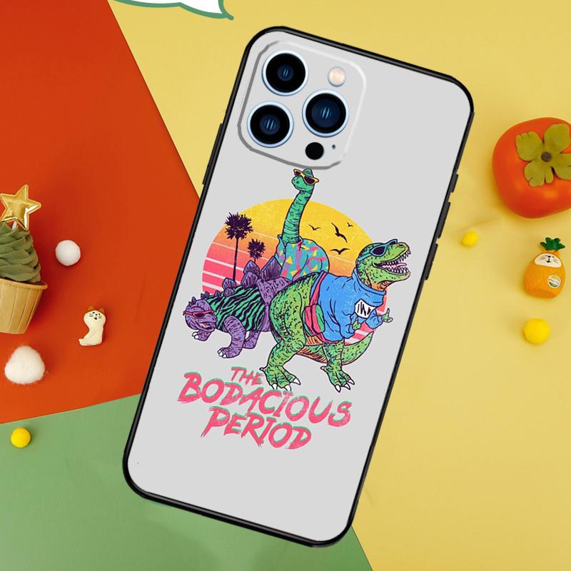 Cute Dino Dinosaur Phone Case For iPhone 17 Pro Max 16 15 13 12 11 14 Pro Max Plus 12 13 Mini 16e 17 Air Cover