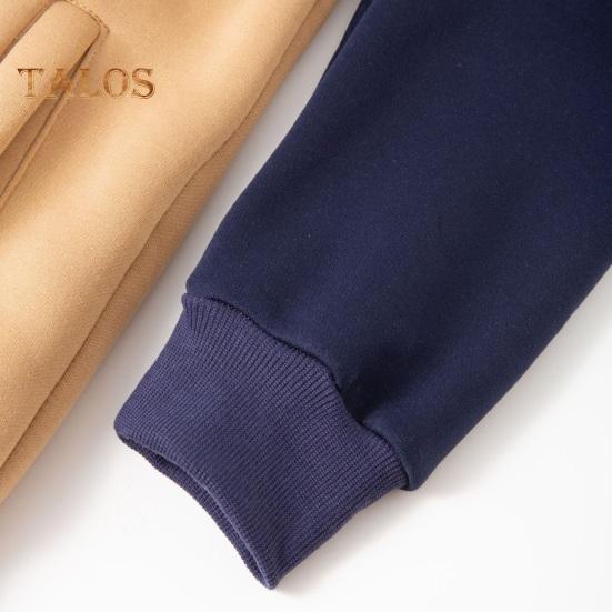 Мужская толстовка с капюшоном на молнии с длинными рукавами — фото 9