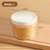 High-temperature Resistant Round Covered Refrigerator Fresh-keeping Box, Small Fruit Storage Box, Microwave Oven Heating Bento Box, Sealed Jar