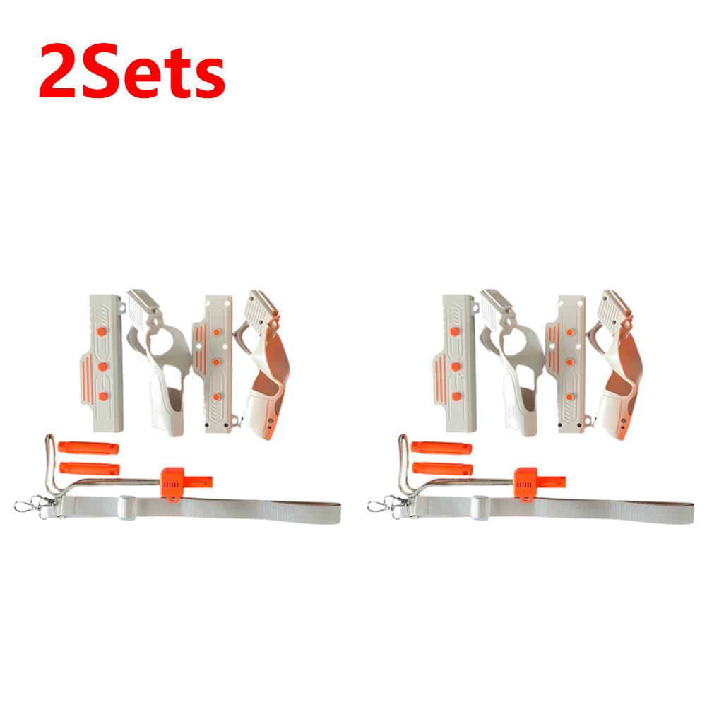 

VR Gun Stock Gunstock Rifle Adapter Controller Grips Extension Handle Retrofitting Shooter Game Accessories for Quest 3/3S