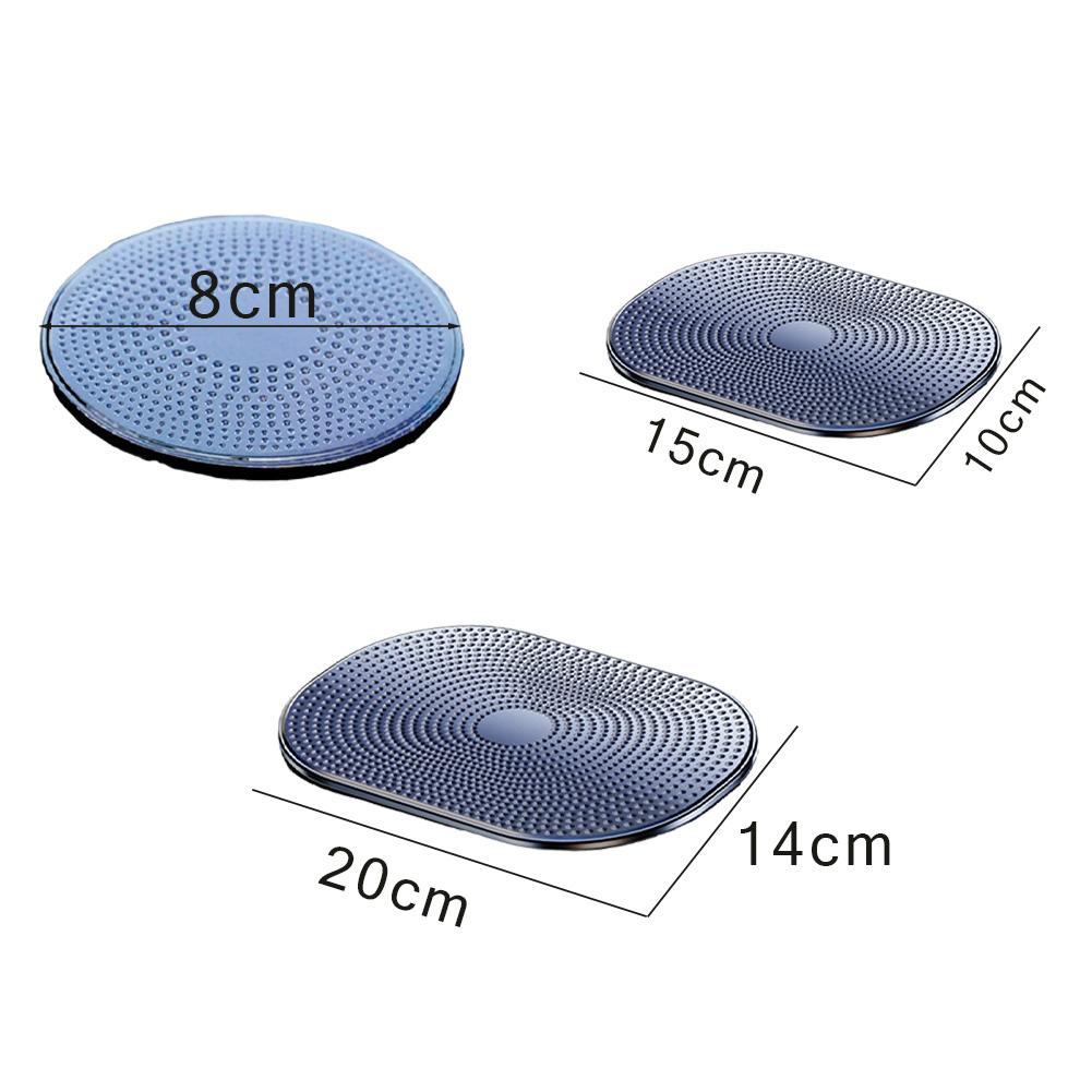 Car Non-Slip Mat Magic Anti-Slip Slide-Proof Pad Dashboard Sticky Dash Adhesive Cell Phone Mobile Holder Black Silicone