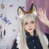 Handmade Plush Animal Ear Headband Cosplay Anime Convention Kawaii Mouse Ears Hair Accessory Unisex