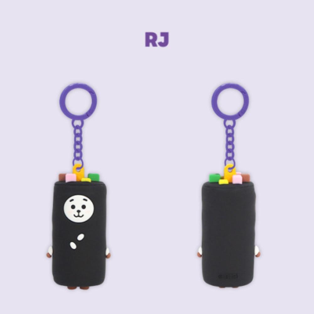 BT21 STREET FOOD FIGURE KEYRING_RJ ,Official, Original, Authentic, KPOP