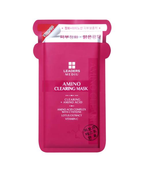 Leaders Cosmetics Medi-U Amino Clearing Mask 10ea