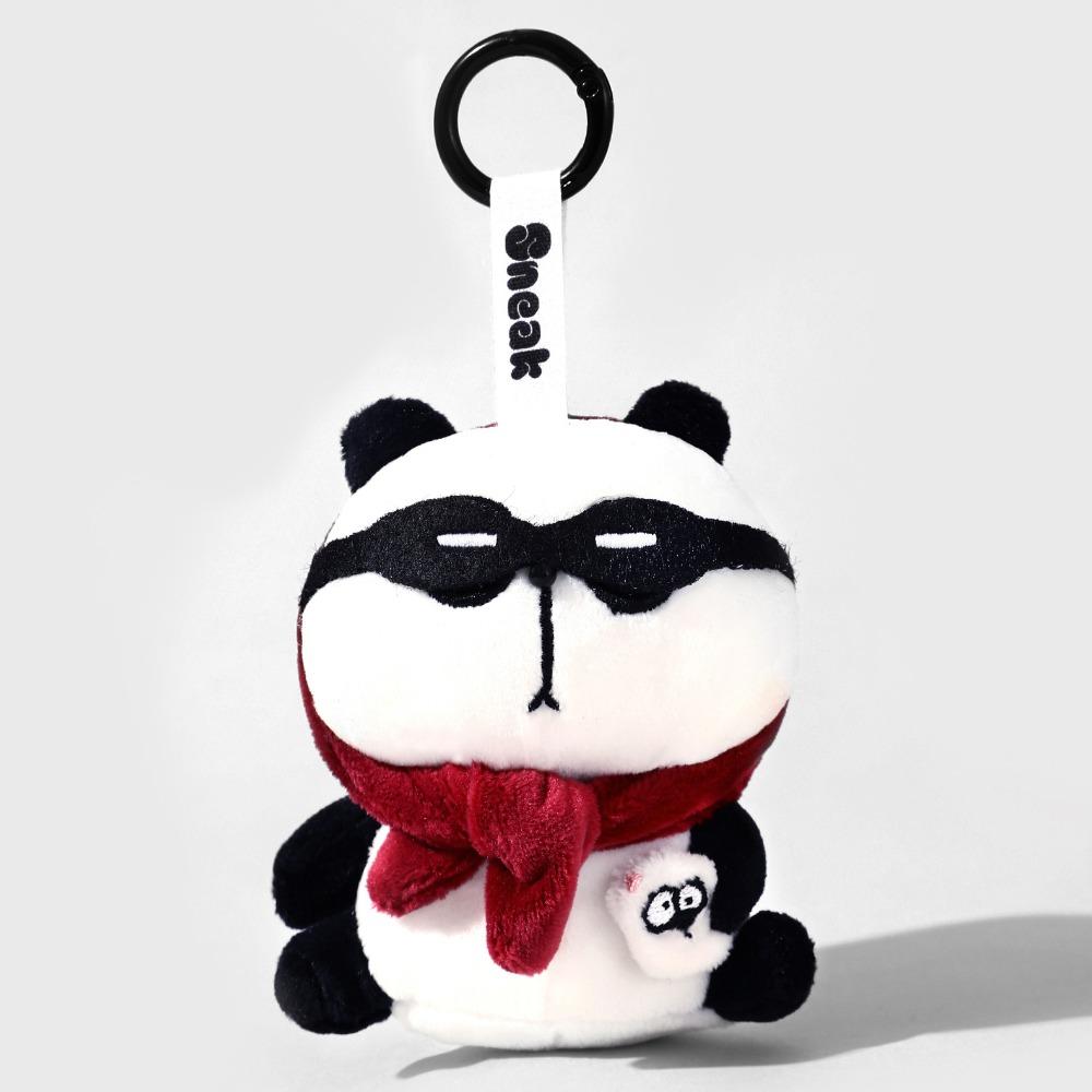 Yellow Chick Plush Panda Doll Keychain Thief Feeling Animals Plush Toy Keychain  Birthday Parties