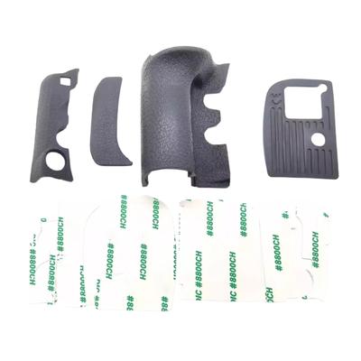 4Pcs/set Rubber Case for D800 Camera Grip Cover Side Bottom Thumb Grip Skin with Self-adhesive Tape