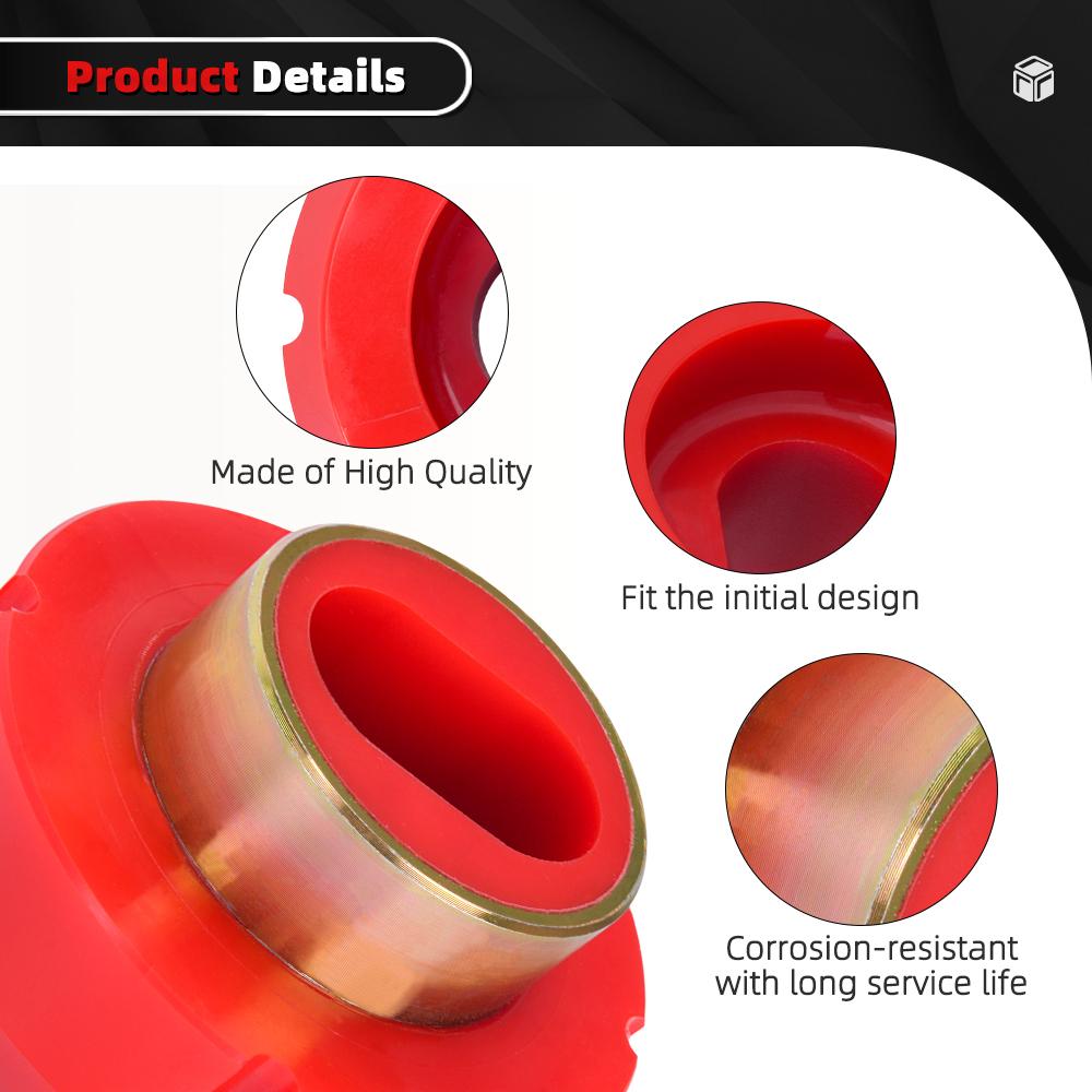 7-108 Body Cab Mount Bushing Kit Compatible With Chevy C10 C20 K10 K20 K30 81-1987 For GMC C1500 C2500 K1500 K2500 SFN209