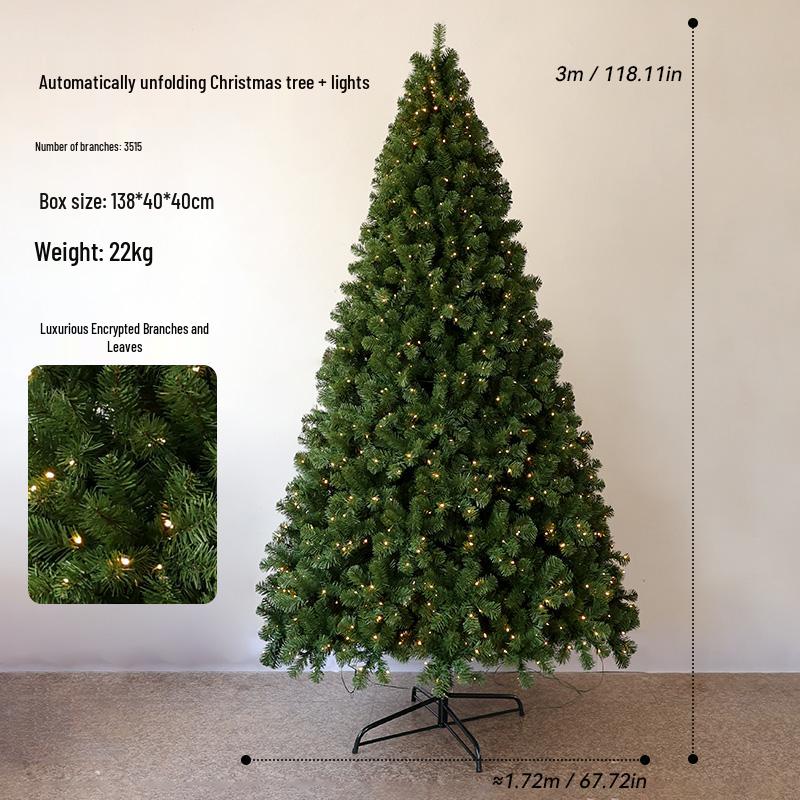 Large Encrypted Automatic Tree Ornament (1.5-3m)