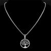 Vintage Hip Hop Style Tree of Life Titanium Steel Men's Pendant Necklace