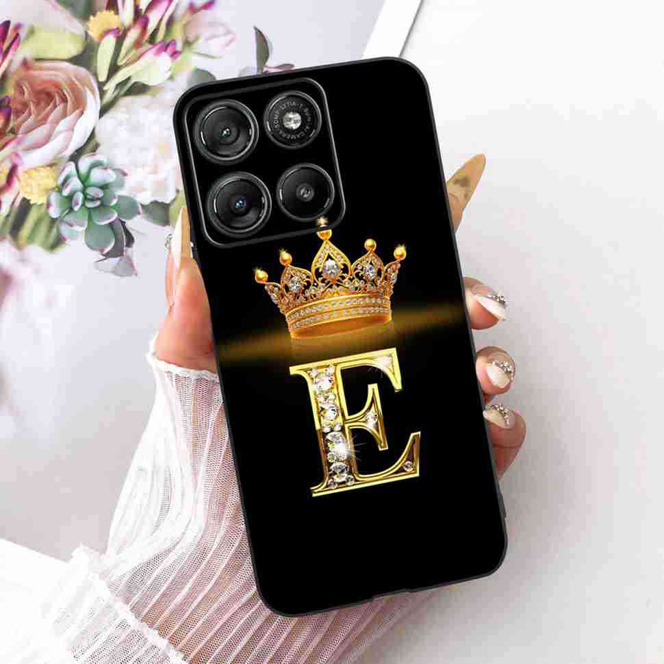 For Motorola Moto G67 Power Case Couple 26 Letters Cover Soft Silicone Phone Cases For Moto G 67 G67 Power Bumper