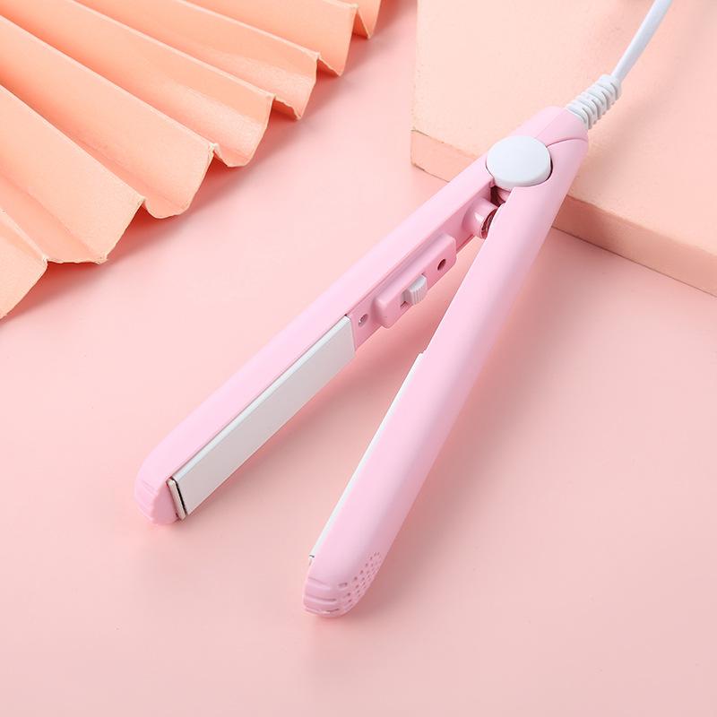 Hair Straightener Student Mini Female Small Electric Splint Straight Curling Dual-purpose Bangs Straight Curling Iron