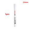 White Marker Pens Set 2.0mm Oily Waterproof White Gel Pen DIY Graffiti Sketching Paint Marker Stationery Writing School Supplies