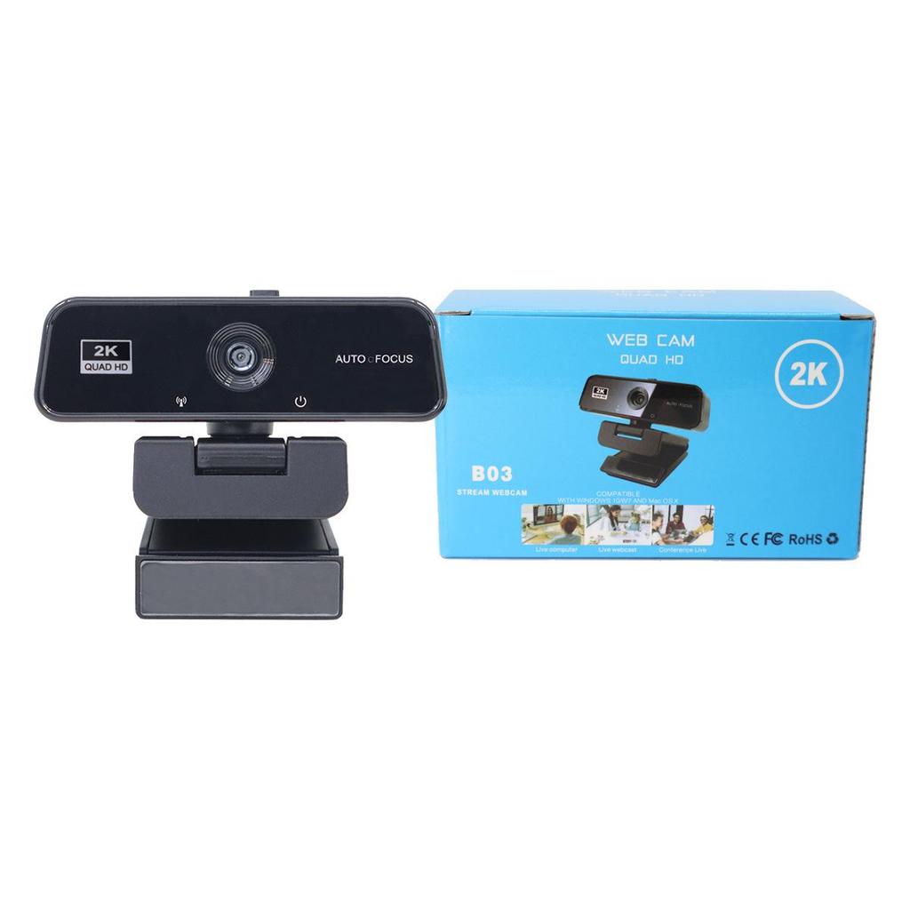 HD 1080P 2K 4K USB Webcam for Streaming and Online Classes