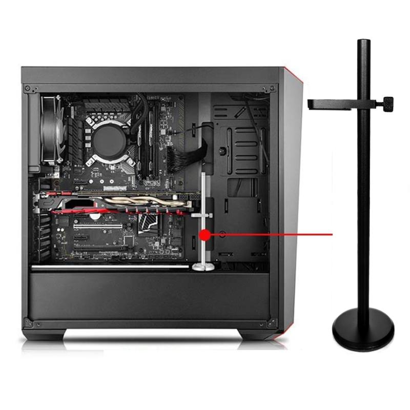 GPU Support Bracket Graphics Card Brace GPU Support Stand Adjustable Aluminum Video Card Sag Holder Support Stand