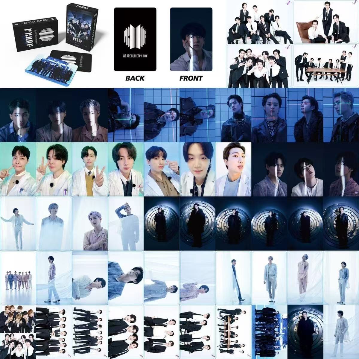 

Альбом карточек Lomo BTS товар карточка для флеш-карточек D-55pcs
