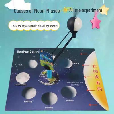 Lunar Phase Science Experiment DIY Kit: Creative Assembly Materials for Learning and Fun