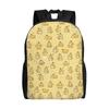 Personalized P-Psyducks Backpack Men Women Casual Bookbag for College School Manga Bags