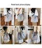 Korean Nylon Striped Casual Single Shoulder Bag - Large Capacity Artistic Underarm Handbag