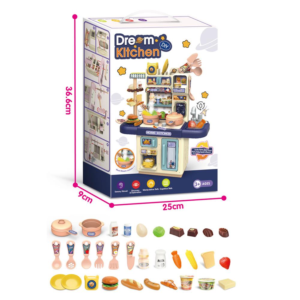 Children'S Play House Mini Spray Kitchen Toy Set Cooking Cooking Simulation Tableware Boys And Girls Toys