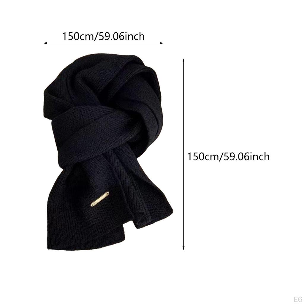 Women Men Scarf Comfortable Wedding Gift Costume Accessories Warm Winter