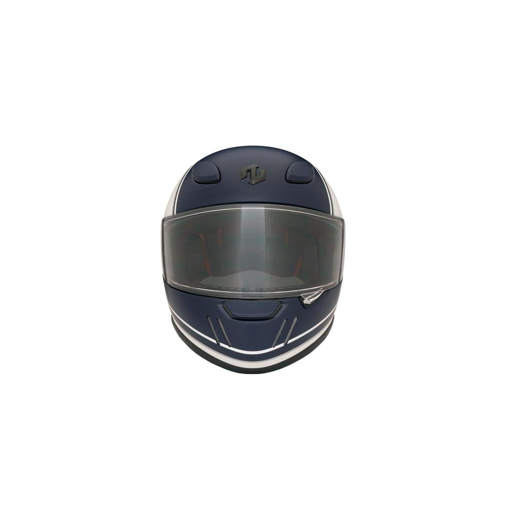 ZEALOT Blade Runner Full Face Graphic Matte Size Helmet, Euro, Blue, M, 57-58cm, BRJ0019/M