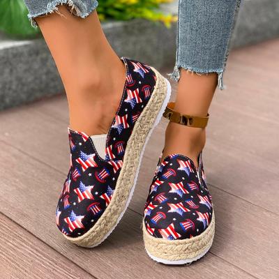 Fashion Denim Canvas Shoes Women Spring and Summer New Anti-slip Wear Lazy Fisherman Shoes Flat Single Shoes