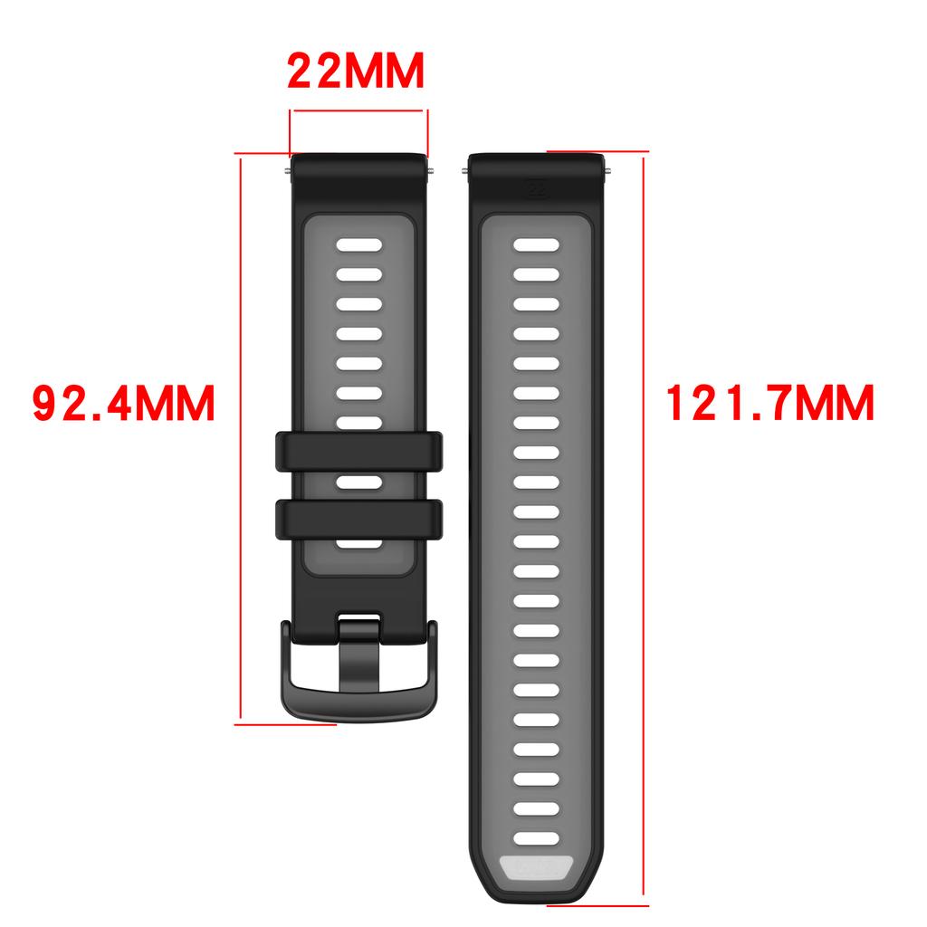 22mm Silicone Band For Garmin Forerunner 970 265 745 255M Strap Smart Watch Bracelet for Venu 2 3 Vivoactive 4 Wristband Correa