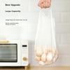 MARYYA Disposable Food-Grade Storage Bags, Large Size 80 Pieces, 40x50cm Plastic Bags, Thickened, for Vegetable Refrigeratio