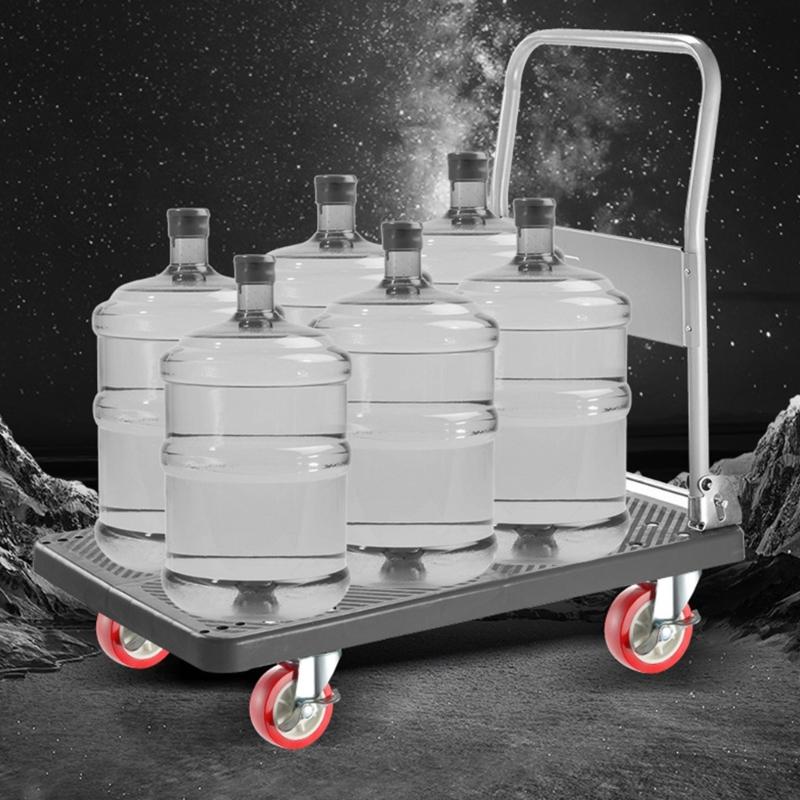 4Pcs Metal Casters Wheel 360 Degree Rotation Heavy Duty General Casters with Quiet Designings Suitable for Homes & Office