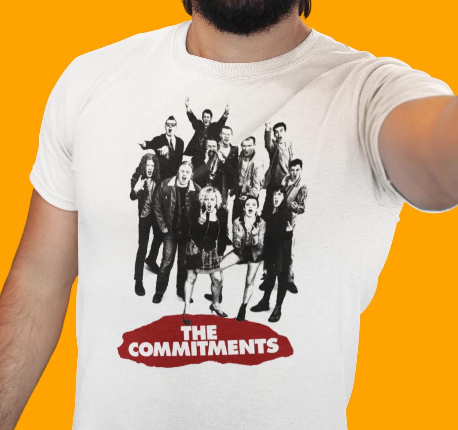 The Commitments T-Shirt – Retro Irish Soul Music Film 4XL