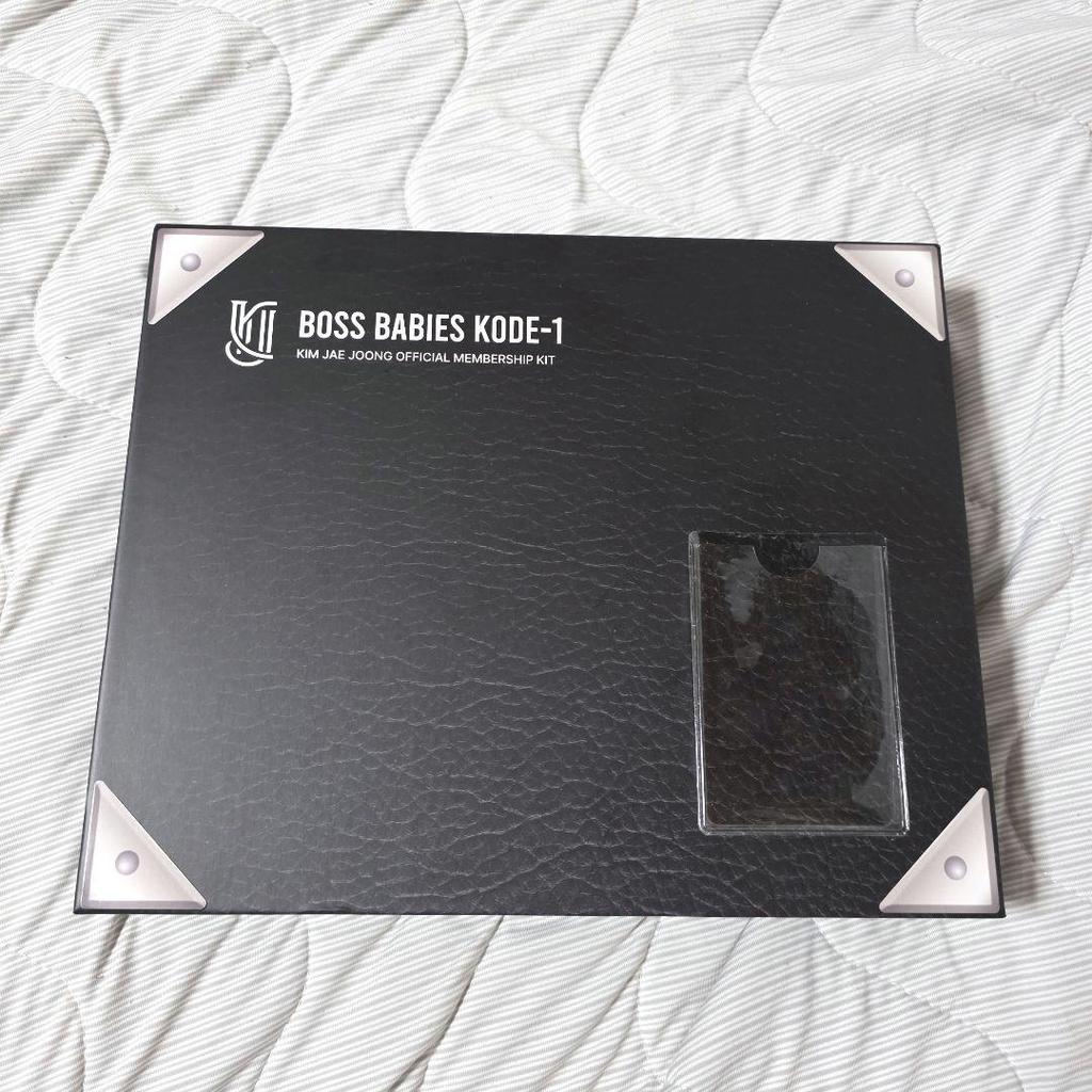 [USED] Jaejoong KODE-1 BOSS BABIES Membership Benefit Kit
