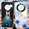 For Honor Magic 6 Lite Case Stylish Painted Back Cover Soft Silicone Phone Case For Honor X9b HonorX9b Magic6 Lite Fundas Bumper