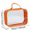 Large Capacity Clear PVC Handbag PU Leather Swimming Small Tote Transparent Beach Bag  Men