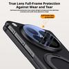 For Oppo Find N6 Case Skin Friendly Matte Magnetic 360° Rotating Bracket Folding Hinge with Film Lens Protection Hard Cover