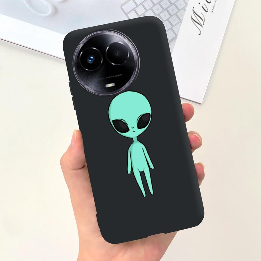 Shockproof Case For Realme 11 5G / Realme 11X Phone Cover Fashion Girls Soft Silicone Funda For Realme11 11 X 2023 RMX3785 Coque