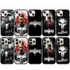 Für iPhone 16 15 X XR Samsung Galaxy S24 S23 Plus Xiaomi Redmi Note 13 12 11 Pro Max 9 10 14 S22 13COPPO Huawei Cover The Marvel Punishers Handyhülle