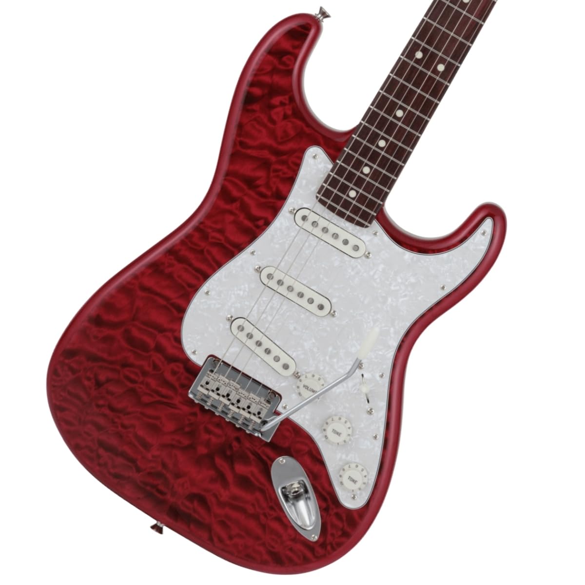 

Fender 2024 Collection Made in Japan Hybrid II Stratocaster QMT Rosewood Fingerboard Red Beryl Fender / [Limited Model]