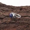 Sodalite Ring Gemstone Jewelry, 925 Solid Sterling Silver Ring, Handmade Designer Jewelry Gift For Mom