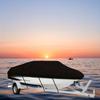Anti-UV Ship Body Protective Cover Reflective Waterproof Boat Cover V-shaped Yacht Cover  Seaside