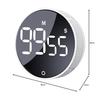 Digital Kitchen Timer, Visual Timer with Large LED Display, Magnetic Countdown Timer for Classrooms, Cooking, Fitness, Baking, Studying, and Teaching,