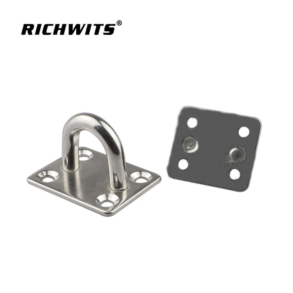 Stainless Steel 304/316 Square Door Latch & Chandelier Fixing Plate