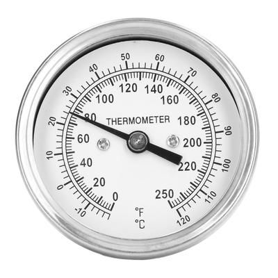 ‑18‑120 Celsius  Dial Thermometer Barbecue Oven Bimetallic Thermometer Pointer Type Temperature Gauge
