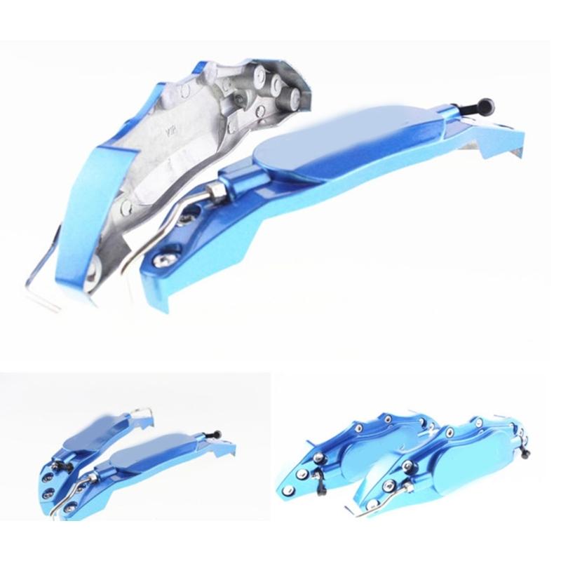 Fahrzeug Bremssattelabdeckung Set Aluminium Automobil Styling Zubehör Hochleistungs Bremssattelhülle für Radnabe