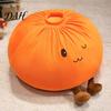 Cute Cartoon Elf Cushion Dumpling Plush Throw Pillow, Soft Stuffed Food Toy for Kids Adults, Cozy Nap Pillow Teens Decorative Bun Bedroom Sofa Living